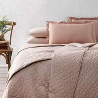 Стеганное покрывало TAC Basic Camel 180×260см