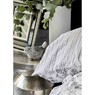 Набор постельного белья с пледом Karaca Home - Brave silver 2020-1 серебро евро
