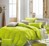 Постельное белье Vanilla Home Евро Зелено-серый