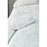 Набор постельное белье с покрывалом Karaca Home - Quatre delux tiffany 2019-2 бирюзовый евро