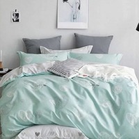 Постельное белье Vanilla Home Евро Бирюзовый
