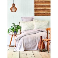 Постельное белье Karaca Home - Fois lila 2020-2 pike jacquard 200*220 евро (svt-2000022245890)