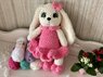 Мягкая игрушка Мама UA Зайка Зефирка амигуруми ручная работа (16101973-2)