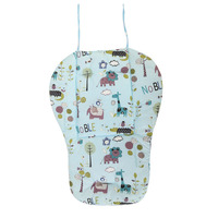 Вкладыш-матрасик в коляску и автокресло Lovely Baby 4732 "Царство животных Синий"