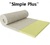 Матрац топпер Simple Plus Матрац топпер Simple Plus