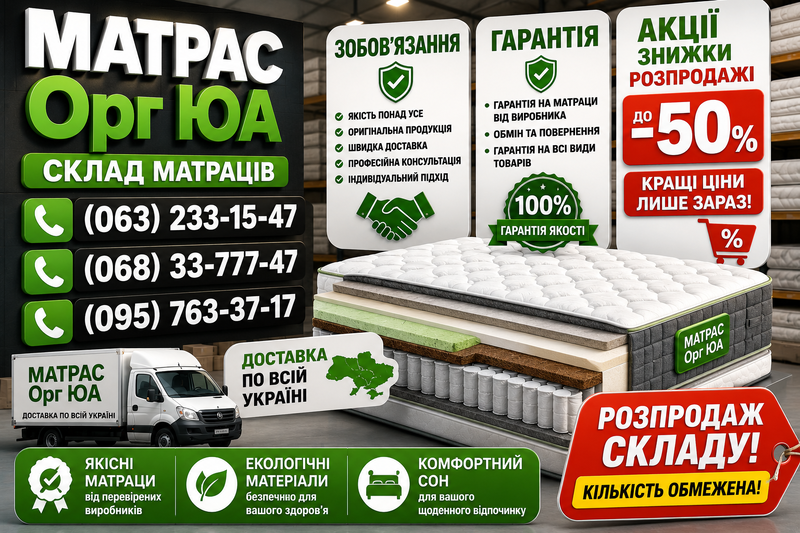 &diams; Матраци Шанс купити для ліжка у ВИРОБНИКА продажа зі СКЛАДУ ⚡ ДЕШЕВШЕ ➭ по ціні ➤ без Посередника ➡ у Дилера ✈ доставка безкоштовна на &laquo;Matras.Org.UA&raquo;
